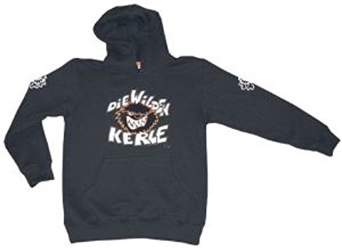 Die Wilden Kerle Kinder Sweat-Shirt Logo, schwarz, 116, 3500-009