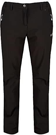 Regatta Geo Sshell TRS II Pantalon Femme Noir FR : 2XL (Taille Fabricant : Taille 20)