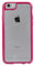 Skech CRY-SK25-RPG Carcasa Cristal para el iPhone de Apple 6 / 6S - Funda Protectora clásica, Claro con Recubrimiento Anti-arañazos y UV Marco de Color Rosa