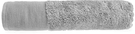Allure Bamboo Bath Sheet 90 x 150cm – Luxury Super Soft Hypo-Allergenic Plush 550GSM Extra Large Bath Towel (Silver Grey)
