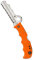 Spyderco Assist Leichtes Messer mit 9,4 cm VG-10 Stahlklinge und orangefarbenem FRN-Griff – CombinationEdge, Hohlschliff – C79PSOR