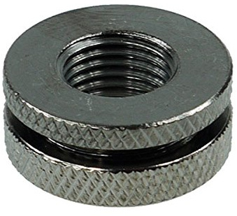 Fillport black nickel - gerändelt - Universal