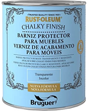 Rust-Oleum Bruguer Barniz para muebles Mate Transparente 750 ml