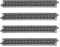 Kato N Scale Unitrack 7 5/16 186mm Straight Track - 4 per package (japan import)