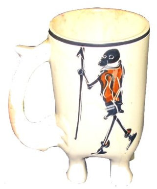 Soap Stone Maasai Coffee Mug - Elephant Style - Fair Trade