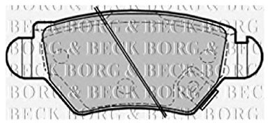 Borg & Beck BBP1687 Rear Brake Pads To Fit Vauxhall Astra/Zafira 1999-