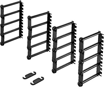 Rittal DK 7111.224 – Rack Accessory (Black, 4U, 4 pc (S), 730 g)