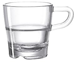 Leonardo 024012 transparent Espresso 1pc (S) Cup/Mug – Cups & Mugs (Espresso, Single, Transparent, Glass, 1 PC (S), 80 mm)