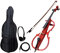 Classic Cantabile CE-200 E-Cello (elektrisches Cello/Violoncello mit Tonabnehmer, Tasche, Größe 4/4) natur matt