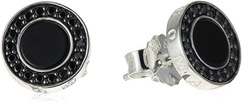 Thomas Sabo Ohrstecker Classic Pavé Schwarz 925 Sterling Silber H1861-641-11