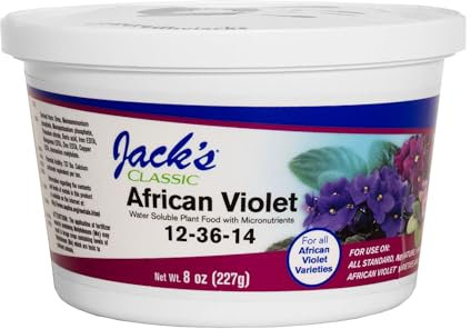 JR Peters J R Peters Jacks Classic 12-36-14 Engrais spécial, 237 ml, violet africain