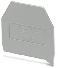 PHOENIX CONTACT D-URKN Abschlussdeckel, 43mm Länge, 1.5mm Breite, 42mm Höhe, Grau, 50 Stück