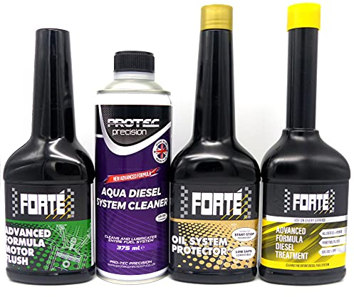 Forte Diesel Service Pack - Engine Flush & Diesel Treament & Oil Treatment