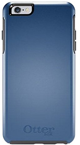 OtterBox Symmetry Cell Phone Case for iPhone 6 Plus - Frustration-Free Packaging - Blue Print II