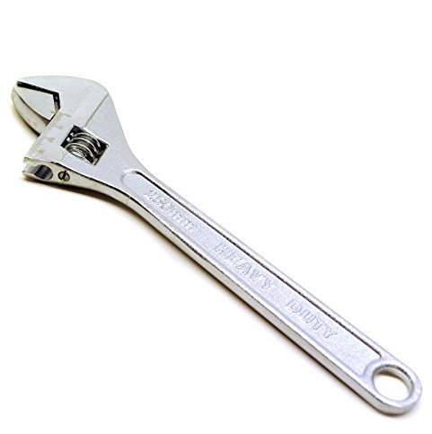 AB Tools 10 Adjustable Spanner/Wrench Monkey Pipe Plumbers Opening Range 0-28mm TE329