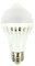 MSC 5 Watt 450 Lumen E27 Motion and Light Sensitive PIR LED Light Bulb - Automatic Motion Sensor Activated - Warm White Light Bulb 3000k Energy Saving E27 Warm