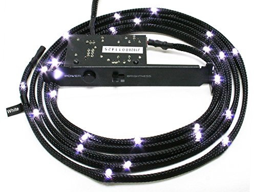 NZXT 1 m Sleeved LED Kit - White