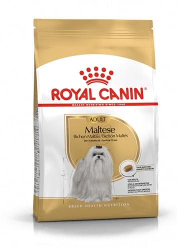 Royal Canin Maltese Adult | 500g | Alleinfuttermittel für Hunde | Speziell für ausgewachsene und ältere Malteser | Ab dem 10. Monat | Mit essentiellen Omega 3-Fettsäuren
