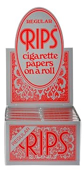 Rips Red Rolling Paper Regular 24 Pack