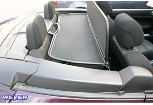 Weyer Filet Coupe-Vent Basic Line Compatible avec Peugeot 307 CC