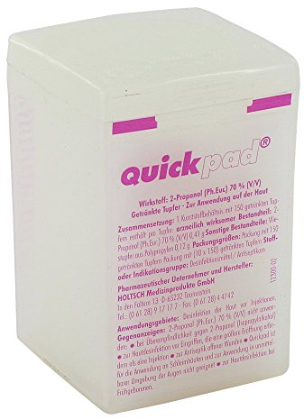 QUICKPAD Alkohol Tupfer Spen 150 St