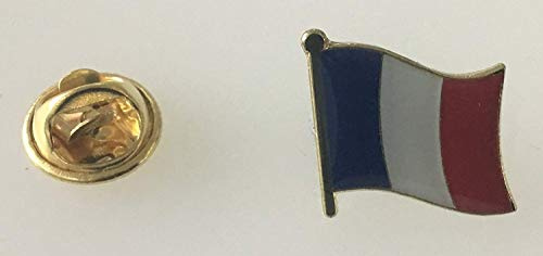 None France Country Flag Enamel Pin Badge
