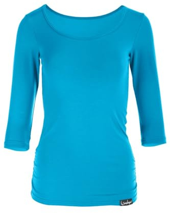 Winshape Damen Fitness Yoga Pilates 3/4-Arm Shirt WS4