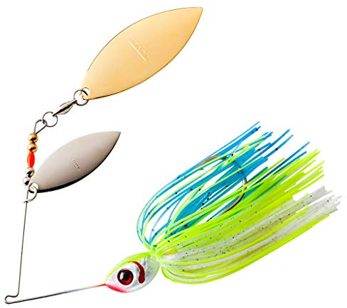 Pradco Booyah Klinge – Doppel-Weidenklinge – Chartreuse – 1/2 oz