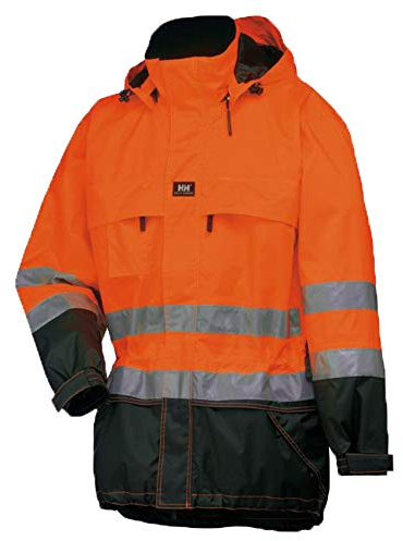 Helly Hansen Warnschutzjacke Potsdam, 1 Stück, 4XL, orange/marine blau, 71374_265-4XL