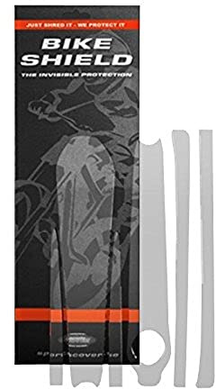 Bike Shield Unisex crankshield Kurbel Arm Schutz, transparent glänzend