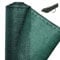WOLTU Zaunblende 1x15m, 150 g/m² HDPE Tennisblende Schattiernetz Sichtschutz Windschutz Staubschutz Sonnenschutz Gewebe Netz mit Kabelbinder grün