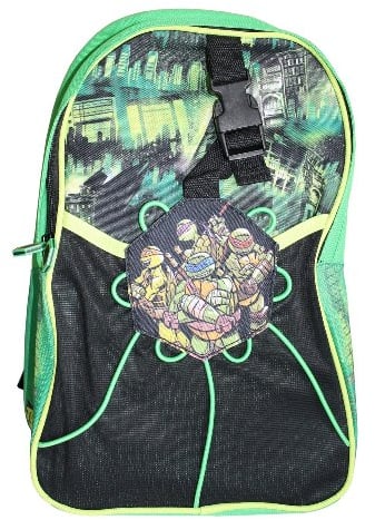 Fabrizio 80452-0800 - Kinderrucksack Turtles, ca. 24 x 36 x 11 cm