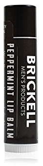 Brickell Men’s Lippenbalsam für Männer ohne Glanz - .15 oz - Natürlich und Organisch