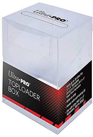 Ultra Pro 16241 Toploader-Box, transparent