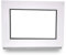 Kellerfenster - Kunststoff - Festverglasung (FIB) - weiß - BxH 60x80cm - 70mm Profil - 2-fach-Verglasung - Wunschmaße möglich
