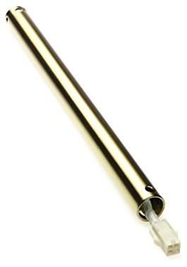 Westinghouse Deckenstange für Deckenventilatoren, 46 cm, Messing mattiert