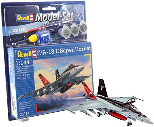 Revell 63997 - Kit de modélisme F/A-18E Super Hornet à l'échelle 1:144