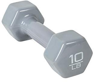 Cap Barbell Vinyl beschichtet Hantel, Single, grau