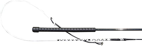 Harry's Horse Femme Arc Fouet, 34300201, Femme, Bogenpeitsche Schwarz/weiß - 110cm, Noir