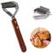 14-Blade Coat King Rake Pet Undercoat Rake,Professional Pet Dematting Comb Grooming Stripping Tool for Dogs and Cats (6.2cm)
