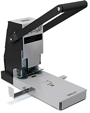 Rapesco PF2160A1 2160 2-Fach Kraftlocher, 300 Blatt Kapazität, Schwarz/Grau