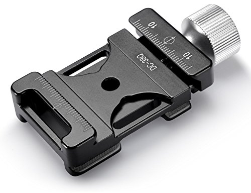 Neewer Aluminum Knauf Schrauben Klemme kompatiblen Minischnellspanner mit Blitzschuh Halterung für QR-Platte (38 mm)