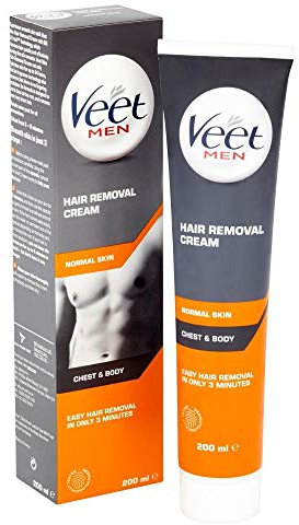 Veet Men Hair Removal Cream For Chest & Body 200ml
