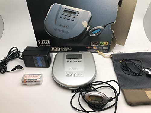 Sony DE775 Discman ESP2 Lettore CD personale portatile - VGC (D-E775/SM)
