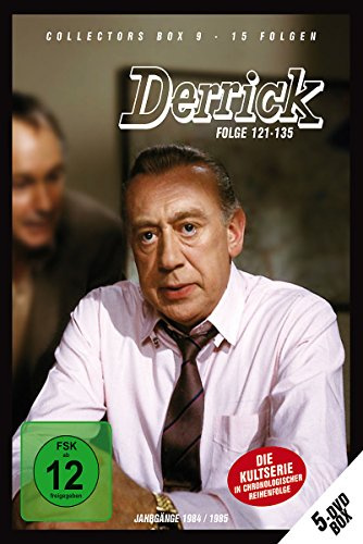 Derrick - Collector's Box Vol. 09 (Folge 121-135) [5 DVDs] , 5 Stück (1er Pack)