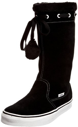 Vans W MARLEY (fur) black VN-0 NK14DS, Damen Stiefel, Schwarz (Fur) black), EU 42