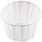 250 WAXED PAPER DISPOSABLE SAUCE DISHES/DIPPING POTS 28ML
