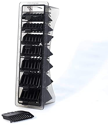 Wahl Kunststoff-Kammaufsätze für Standard-Haarschneidemaschine Multi-Cut, Schwarz