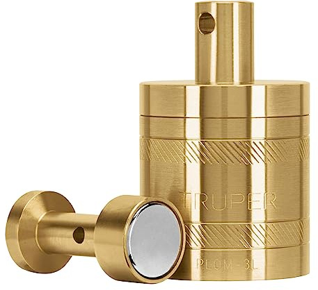 TRUPER PLOM-3L Brass Plumb Bobs w/ Center 12.4 Oz (352 g)