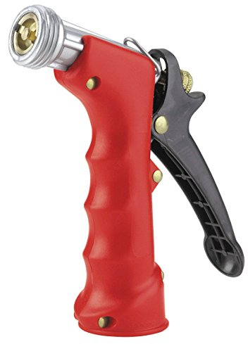 SL AKO 1574 Gilmour Abspritzbrause mit Messingeinsatz - Kugelventil, 2-Port, G ¾ Einlass, 12,7 mm Auslass, Messing Körper, Gemalt, Ventil